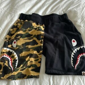 Bape sweat shorts